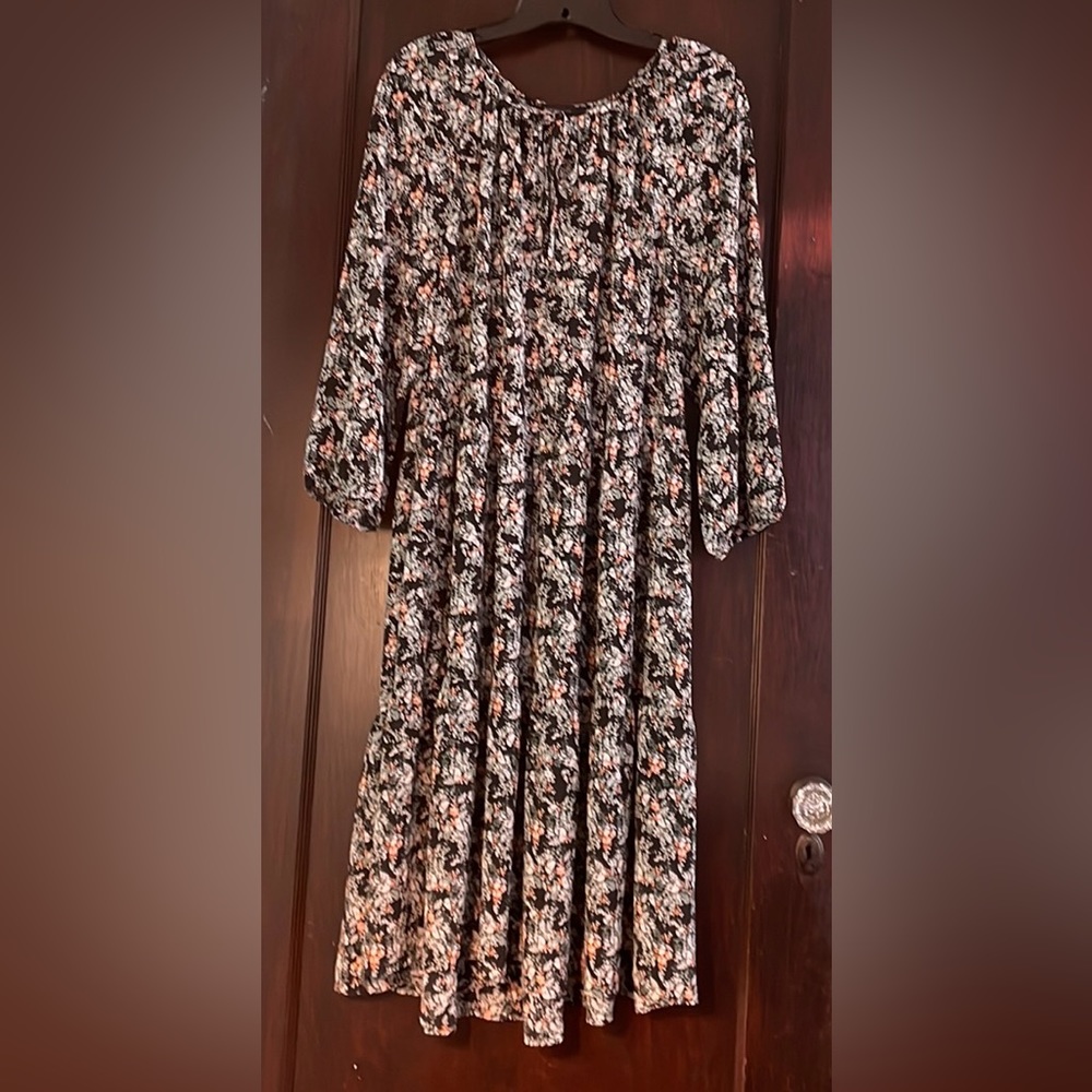 Banana Republic tiered dress.